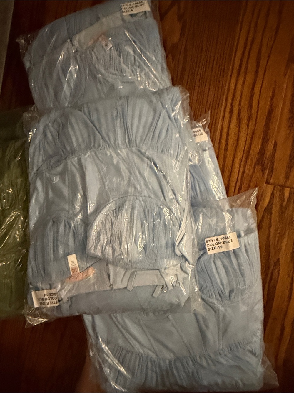 Hutch Light Blue Amara Corset Tulle Dress (new, sealed in bag) - Picture 6 of 6